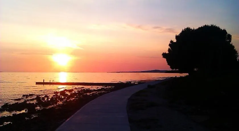 Holiday Apartment In Privlaka With Sea View, Balcony, Air Conditioning, W-Lan 667-2